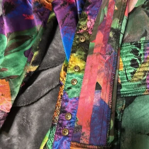 COOGI MULTICOLORED DRESS 90s size M